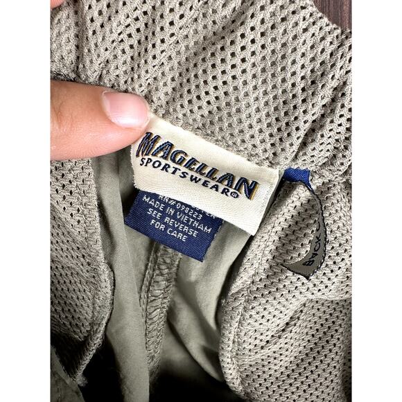 Magellan Back Country Convertible Water Repel Cargo Pants Outdoors Nylon Mens S - Picture 8 of 11